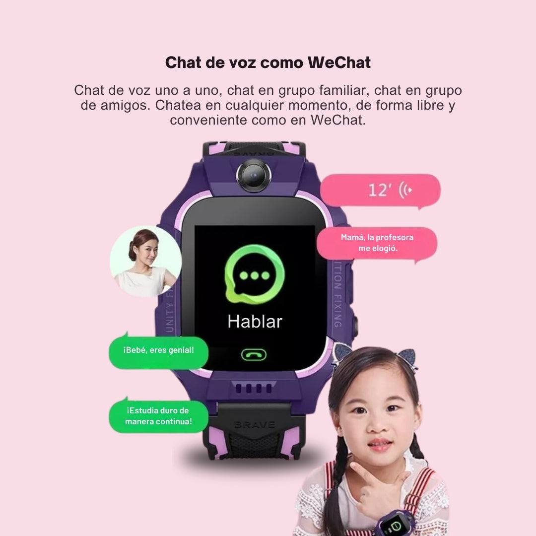 Reloj Smartwatch Inteligente Niños